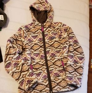 Patagonia retro-x cardigan hooded jacket